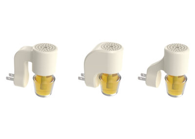 Three plug-in scented oil diffusers